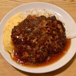 サル食堂 - ハンバーグ