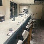 東京とんかつ がぶう - 店内（カウンター席）