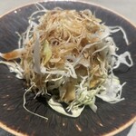 東京とんかつ がぶう - キャベツと黒トリュフドレッシング