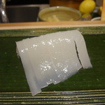 鮨 万代 - 白イカ