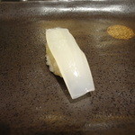 鮨 万代 - 白イカ