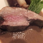 ワインレストラン ドミナス -  戻りカツオのミーキュイ　サルミソース