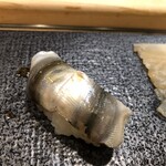 寿司のあおやま - 新子、美味しかった