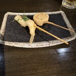 串揚げ処 串英 - 追加で　キス､レンコン
