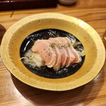 焼鳥 とり藤 - 鶏のピクルスなんて初めて食べた。さっぱりで白ワインにピッタリ！前菜によき。