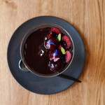 ORAND - バヴァロア・ショコラ チェリー添え（1100円）