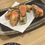 大船海鮮食堂 魚福 - 明太子天ぷら