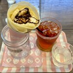 クレープ ボンボン - チョコシナモンバナナ