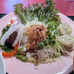 群鳳 - 左から酢豚→エビマヨ→焼売