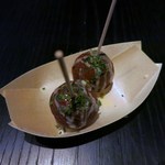 ラ・ボンヌターブル - 今回もたこ焼き！