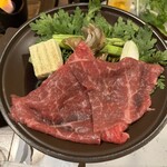 お食事処 たかえい - すき焼き風陶板焼き