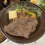 お食事処 たかえい - すき焼き風陶板焼き