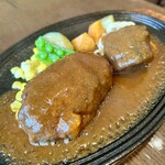 ハンバーグオニオン - 料理写真: