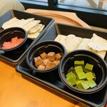 北のチョコレート工場ツードア - ディップdeせんべい200円。チョコディップでせんべい食べ放題！価格破壊！