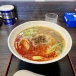 麺や 北町 - エゾシカタンタン 大盛＋全粒粉変更