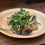 ドラゴン ショクドウ - ニラレバ(本日のオススメ)