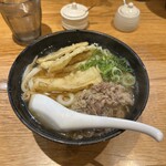 うどん平 - お肉もごぼう天も美味しい♡