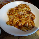 駅西ホルモン - 味噌とんちゃん　\290