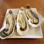 小樽茶屋 里 - 生蠔(三顆) 1200日圓