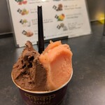 309142386 - ジェラート　花椒ショコラーデ、ババネロウォーターメロン