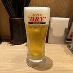三田製麺所 - ■生ビール¥580