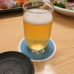 函館 海や - ビールで♪