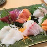 函館 海や - 刺身6点盛り