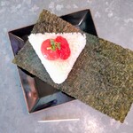 煮干結社 麺や 西絶豚 - すじこ明太子おにぎり