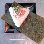 煮干結社 麺や 西絶豚 - 明太マヨチャーシューおにぎり