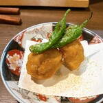 炭火と酒と肴 七福八郎 - ハモフリット　中ホワホワで美味しい