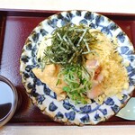 南部屋路ばた - 限定麺　きつねとたぬきの冷やしぶっかけそば