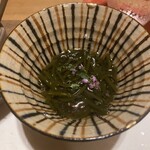 酒斎 伊とう - 根もずくの酢の物