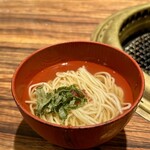 SATOブリアン七番 - 梅の冷麺