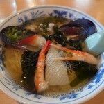 お食事処 十府ヶ浦 - 海鮮ラーメン