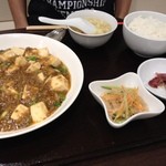 チャイニーズレストラン　凜 - 麻婆豆腐セット