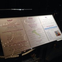 テーブル36 - エントランスのメニュー