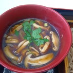 呑龍うどん 恋 - きのこ汁そば