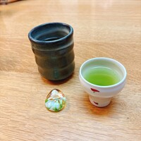 まるや本店 天白本店 - 食後の緑茶です