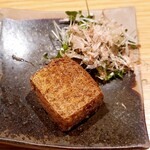 地葉はなれ - 厚揚げ(これ凄く美味しいです)