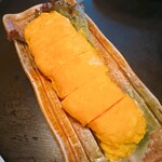 一休さん - サービスの玉子焼き　この日はもう１品サービス品が出たけど写真撮り忘れ