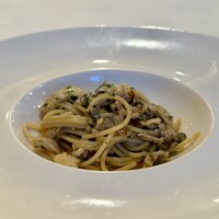 ソラメントゥーノ - 鱧と松茸のスパゲッティ
