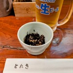 和風とんかつ とんき - お通し 200円