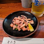 和風とんかつ とんき - げそバター 600円