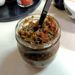 谷川米穀店 - 名物の青唐辛子漬