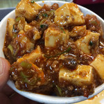 めだかタンタン - 麻婆丼にして見ました