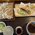 たか徳 - 天せいろ　　　　1500円