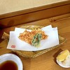 石臼挽き手打蕎麦 むら木 - 桜エビのかき揚げ