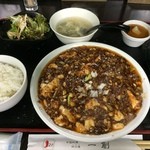 中国料理 四川屋 一創 - 麻婆豆腐ランチ“甘め”