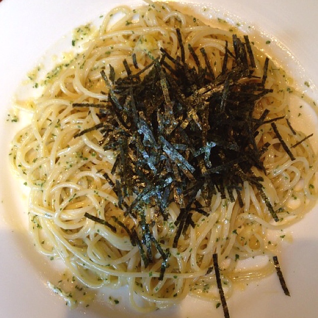 のりとチーズのスパゲティ By Zuka スパゲティながい 四ツ谷 パスタ 食べログ