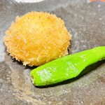 かにじぇんぬ 北のはなれ - たらば蟹のクリームコロッケ